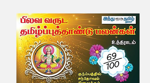 பிலவ வருட தமிழ்ப்புத்தாண்டு பலன்கள் 2021 -2022; உத்திராடம் நட்சத்திர அன்பர்களே! எதிர்ப்புகள் நீங்கும்; இல்லத்தில் மகிழ்ச்சி; எதிர்பார்த்த உதவி; பண வரவு உண்டு!