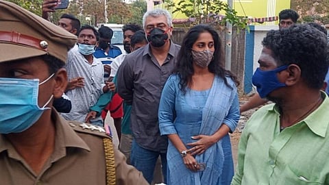 தேர்தல் திருவிழா: முதல் ஆளாக ஜனநாயகக் கடமையாற்றிய நடிகர் அஜித்