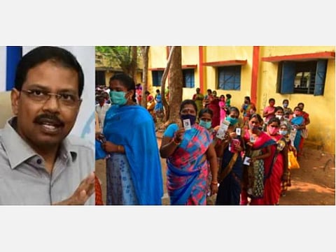 தமிழகம் முழுவதும் 71.79% வாக்குப்பதிவு; பறக்கும் படை சோதனை நாளை முதல் கிடையாது: மூன்றடுக்குப் பாதுகாப்பில் மின்னணு இயந்திரங்கள்