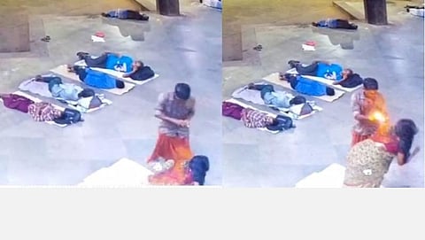 கணவருடன் சேர்ந்து வாழ தோழி முடிவெடுத்ததால் ஆத்திரம்: பெட்ரோல் ஊற்றி எரித்துக் கொன்ற நபர்; அதே தீயில் சிக்கி தானும் பலி