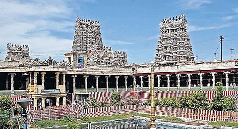 மீனாட்சியம்மன் கோயிலில் ஆகம விதிப்படி சித்திரை திருவிழாவை நடத்த அனுமதி வழங்க வேண்டும்: தலைமைச் செயலருக்கு கோயில் தக்கார் கடிதம்