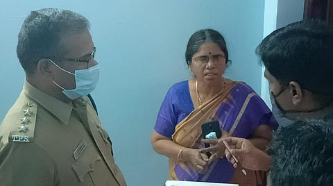 போலீஸார் விசாரணை.