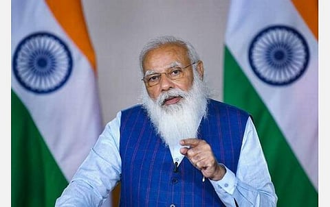மக்களுக்கு உத்வேகம் அளிப்பவராக விளங்குகிறீர்கள்: மாற்றுத்திறனாளி ஓவியருக்கு பிரதமர் வாழ்த்து