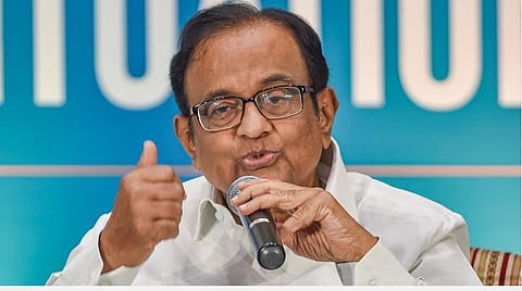 காங்கிரஸ் மூத்த தலைவர் ப.சிதம்பரம் | கோப்புப் படம்.