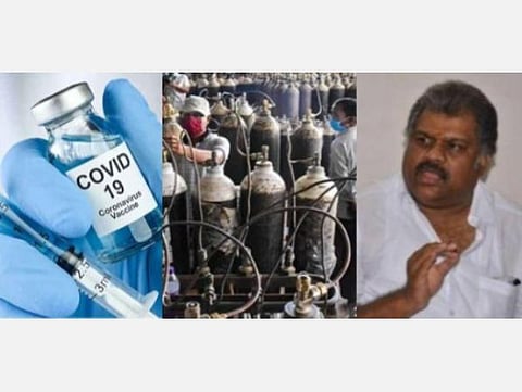 ஆக்சிஜன், தடுப்பூசி தட்டுப்பாடு இல்லை; எதிர்க்கட்சிகள் மக்களை பயமுறுத்த வேண்டாம்: ஜி.கே.வாசன்