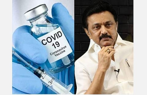 உலகளாவிய டெண்டர்; தமிழகத்திலேயே தயாரிப்பு மூலம் தடுப்பூசி தட்டுப்பாடு நீங்கும்; மாபெரும் இயக்கமாக நடத்த உள்ளோம்: முதல்வர் ஸ்டாலின் பேட்டி