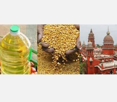 துவரம்பருப்பு, பாம் ஆயில் கொள்முதலுக்கு விதிக்கப்பட்ட தடை: நீக்கக்கோரி உயர் நீதிமன்றத்தில் அரசு மனு