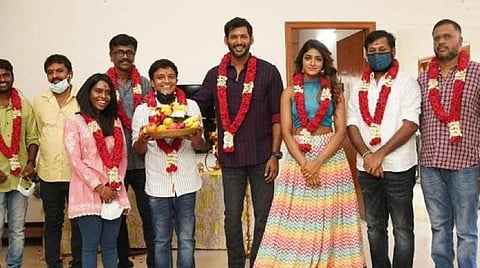'விஷால் 31' அப்டேட்: ஹைதராபாத்தில் படப்பிடிப்பு தொடக்கம்
