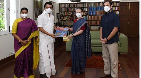 சோனியா, ராகுலுடன் முதல்வர் ஸ்டாலின் சந்திப்பு: இன்று சென்னை திரும்புகிறார்