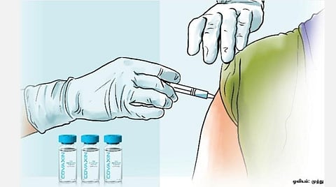 வேற்றுருவாக்கம் அடைந்த கரோனா வைரஸுக்கு எதிராக இரு தடுப்பூசிகளும் சிறப்பாகச் செயல்படுகின்றன: ஐசிஎம்ஆர்
