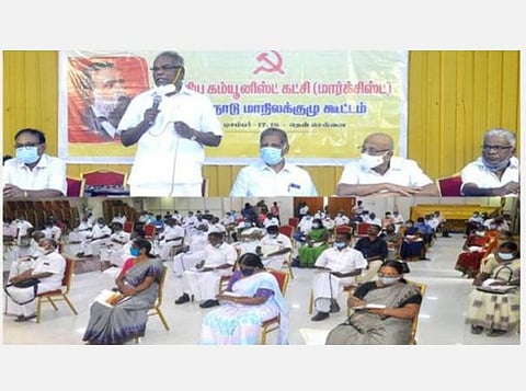 5 மாவட்டங்களில் மீண்டும் அதிகரிக்கும் கரோனா; தடுப்பூசியில் பாரபட்சமின்றி மத்திய அரசு செயல்பட வேண்டும்: மார்க்சிஸ்ட் தீர்மானம்