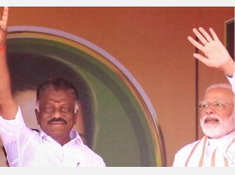 ஓ.பன்னீர்செல்வம் - பிரதமர் மோடி: கோப்புப்படம்
