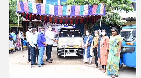 ஸ்ட்ரீட் விஷன் அறக்கட்டளையின் இலவச ஆம்புலன்ஸ் சேவை!