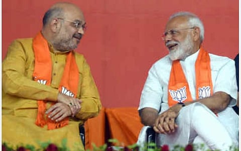 நாட்டின் வளர்ச்சிக்கு பாடுபடும் பிரதமர் மோடிக்கு அமைச்சர் அமித் ஷா புகழாரம்