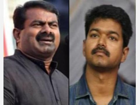 விஜய்யை விமர்சிப்பவர்கள் லலித் மோடியும், விஜய் மல்லையாவும் ஏமாற்றித் தப்பி ஓடியபோது எங்கே சென்றார்கள்?- சீமான் கேள்வி