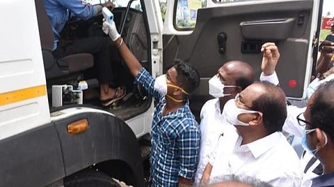 அமைச்சர் மா.சுப்பிரமணியன் ஆய்வு.
