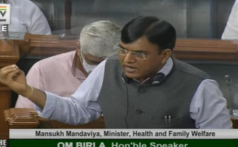 ‘‘தடுப்பூசி விவகாரத்தில் அரசியல் வேண்டாம் என பிரதமர் மோடி பலமுறை கூறி விட்டார்’’- மாண்டவியா வலியுறுத்தல்