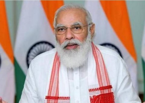 டோக்கியோ ஒலிம்பிக்; சாதனை நிகழ்வுகளை எதிர்நோக்குகிறோம்: பிரதமர் மோடி வாழ்த்து
