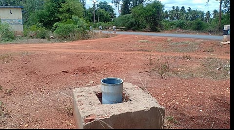 புதுக்கோட்டை அருகே ஆபத்தான நிலையில் உள்ள ஆழ்துளைக் கிணறுகள் மூடப்படுமா?
