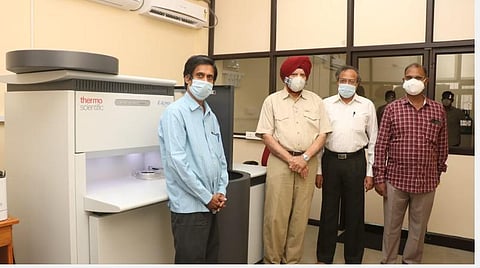 புதுவை பல்கலைக்கழகத்துக்கு ரூ.2.87 கோடி மதிப்பில் புதிய அறிவியல் தொழில்நுட்பக் கருவி