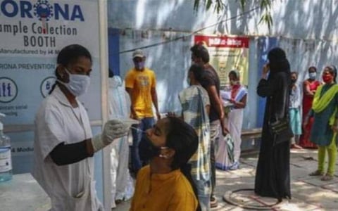 154 நாட்களில் இல்லாத அளவு குறைவு: 25,166 பேருக்கு கரோனா தொற்று