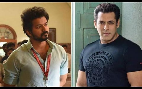 கதை திருப்தியாக இல்லை - 'மாஸ்டர்' இந்தி ரீமேக்கிலிருந்து சல்மான்கான் விலகல்