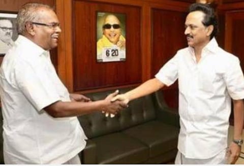 கே.பாலகிருஷ்ணன் - முதல்வர் ஸ்டாலின்: கோப்புப்படம்