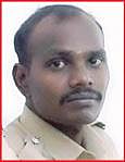 ஊர்க்காவல் படை வீரர் சபரிநாதன்.