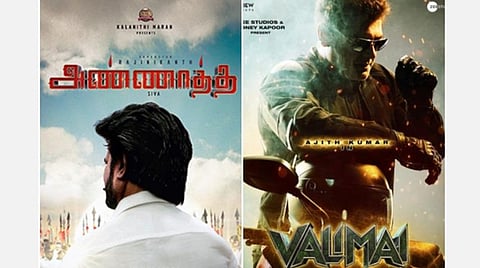 தீபாவளி போட்டி உறுதியானது: அண்ணாத்த vs வலிமை