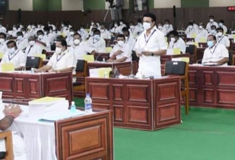 சிஏஏவை ரத்து செய்யக் கோரும் தீர்மானம் சட்டப் பேரவையில் நிறைவேறியது: பாஜக வெளிநடப்பு