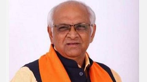 குஜராத்தின் புதிய முதல்வர் பூபேந்திர படேல்.