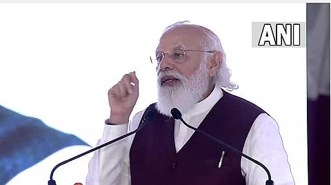 புதிய நாடாளுமன்றம்; தவறான தகவல்களை பரப்பியவர்களின் பொய்யுரை வெளிப்படும்: பிரதமர் மோடி கடும் சாடல்