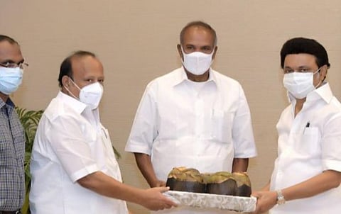 பேரவைத் தலைவர் அப்பாவு அளித்த 1 லட்சம் விதைகள் மூலம் பனை மேம்பாட்டுத் திட்டம்: முதல்வர் மு.க.ஸ்டாலி்ன் தொடங்கிவைத்தார்