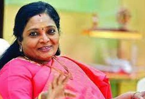 தமிழிசை சவுந்தரராஜன்: கோப்புப்படம்