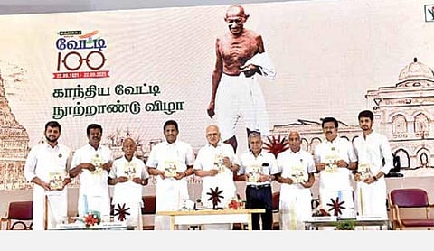 மகாத்மாவை வேண்டாம் என்றால் இந்தியா மட்டுமல்ல உலகத்துக்கே எதிர்காலம் இருக்காது: பாரதிய வித்யாபவன் தலைவர் பி.கே.கிருஷ்ணராஜ் வாணவராயர் கருத்து