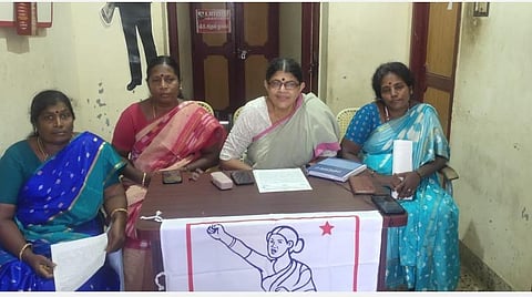 செய்தியாளர்களிடம் பேசிய சுதா சுந்தரராமன்.