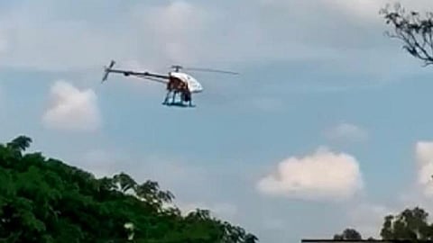 மணிப்பூரில் ட்ரோன் மூலம் கரோனா தடுப்பூசி விநியோகம்: தெற்காசியாவிலேயே முதல் முயற்சி