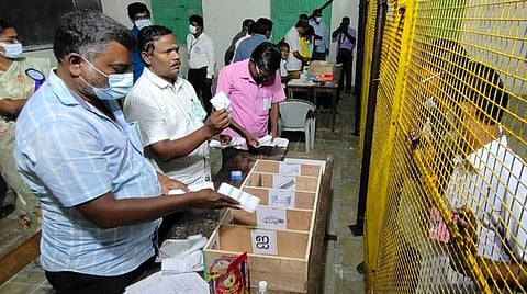 வாக்கு எண்ணிக்கை.