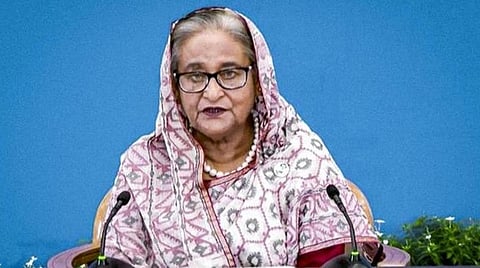 ‘‘வங்கதேசத்தில் வன்முறையில் ஈடுபடுபவர்கள் வேட்டையாடப்படுவார்கள்’’- ஷேக் ஹசீனா உறுதி
