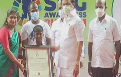 நலத்திட்ட உதவிகளை வழங்கிய முதல்வர் ஸ்டாலின்.