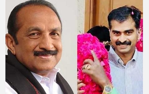 வைகோ - துரை வைகோ: கோப்புப்படம்