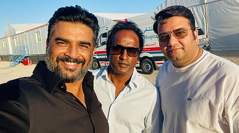 'விக்ரம் வேதா' இந்தி ரீமேக் படப்பிடிப்பைப் பார்த்து மலைத்த மாதவன்