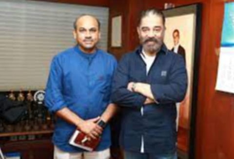 செந்தில் ஆறுமுகம் - மநீம தலைவர் கமல்ஹாசன்: கோப்புப்படம்