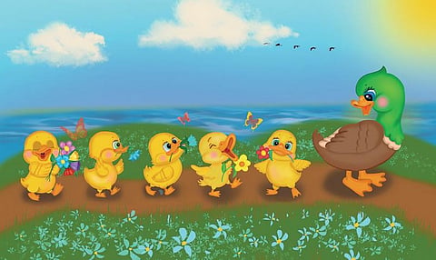 கதை: போர்க்களத்தில் வாத்து!