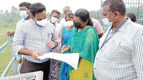 விருதுநகர் மாவட்டத்தில் அணைக்கட்டு பகுதிகளில் ஆட்சியர் ஆய்வு