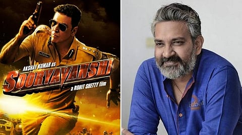 'சூர்யவன்ஷி' வெளியீடு: ராஜமெளலி வாழ்த்து