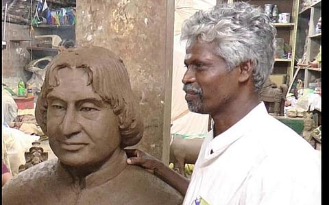 டெல்லியில் பத்மஸ்ரீ விருது: நவ.8-ம் தேதி பெறுகிறார் புதுச்சேரி டெரகோட்டா கலைஞர் முனுசாமி