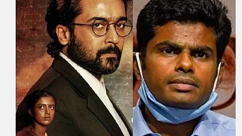 ஜெய்பீம் சிறப்பான படம்; ஆனால் எந்த ஒரு சமுதாயத்தையும் காயப்படுத்தாமல் எடுத்திருக்க வேண்டும்: பாஜக தலைவர் அண்ணாமலை