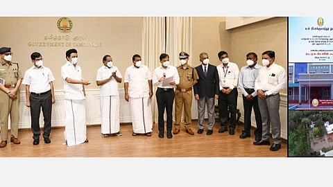 மார்த்தாண்டத்தில் ரூ.3.57 கோடி மதிப்பில் போக்குவரத்துத் துறைக்கு கூடுதல் கட்டிடம் : முதல்வர் ஸ்டாலின் திறந்துவைத்தார்