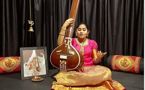 தேசிய கலா உத்சவ் போட்டிக்குப் போகும் தமிழக மாணவி!